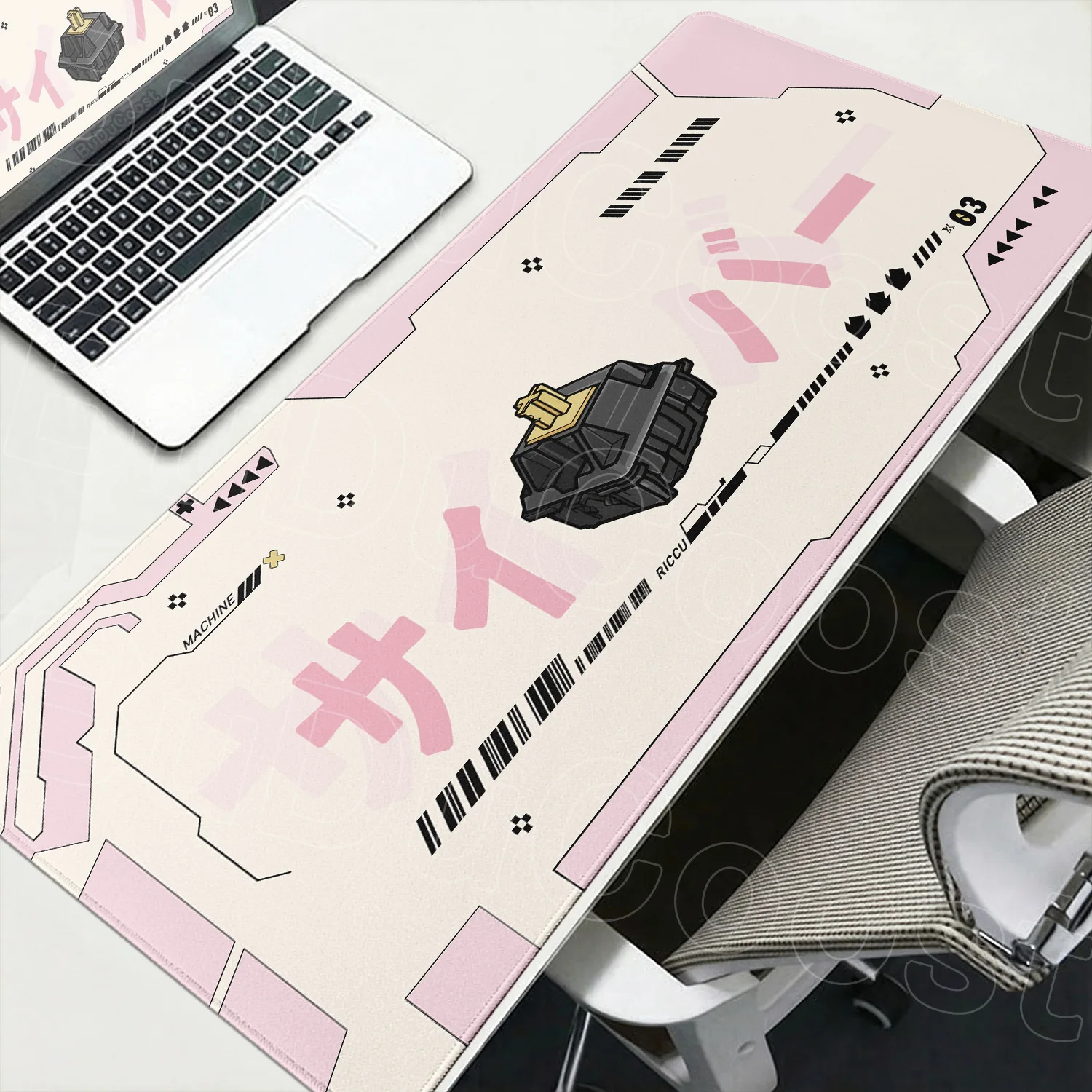 New Cartoon Mechanical Keyboard Art Design Deskmat Laptop Accessories XXL Pink Cyberpunk Style Company Office Non-slip Mouse Pad
New Cartoon Mechanical Keyboard Art Design Deskmat Laptop Accessories XXL Pink Cyberpunk Style Company Office Non-slip Mouse Pad