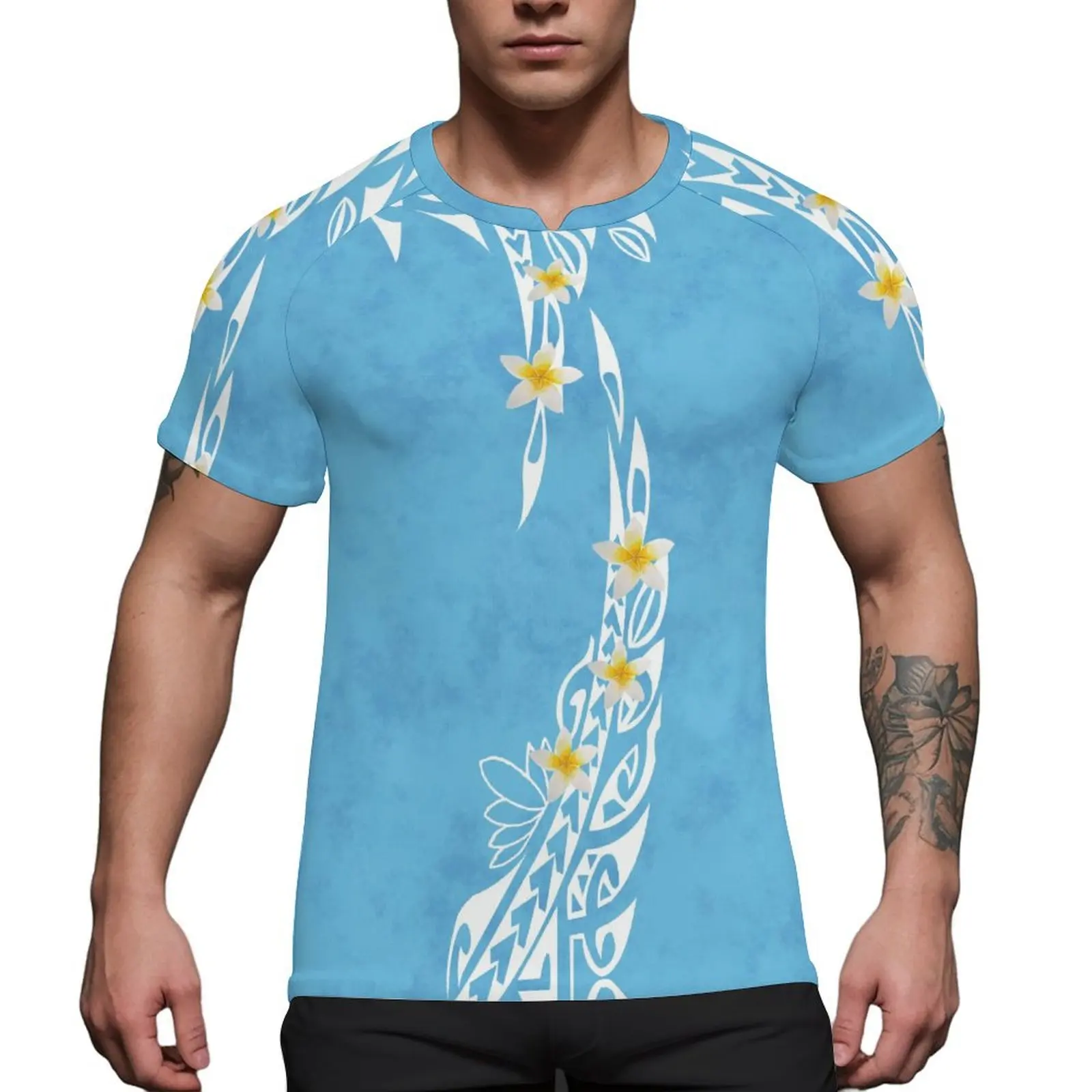 Custom Polynesian Island Design Men Casual Short Sleeve Tshirt Summer Badminton Short Sleeve Comfortable T Shirt
Custom Polynesian Island Design Men Casual Short Sleeve Tshirt Summer Badminton Short Sleeve Comfortable T Shirt