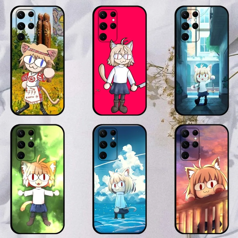 Cute Neco-Ar Phone Case For Samsung S23,23,22,30,21,10,9,Note20 Ultra,Lite,Ultra,5G,Plus,FE,Black Soft Case
Cute Neco-Ar Phone Case For Samsung S23,23,22,30,21,10,9,Note20 Ultra,Lite,Ultra,5G,Plus,FE,Black Soft Case