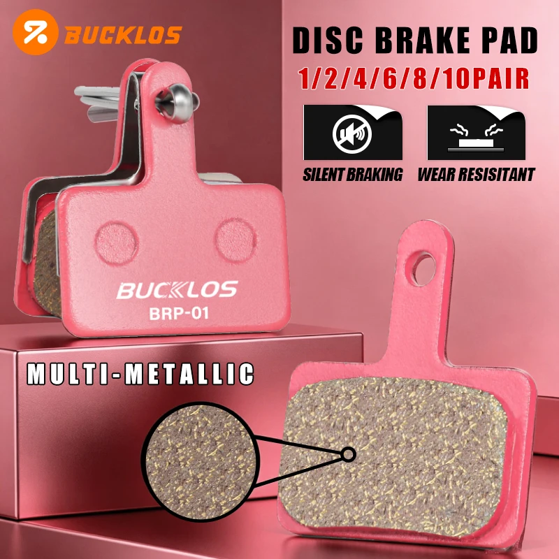 BUCKLOS Multi-Metallic Bicycle Brake Pads for B01S B03S B05S Bike Hydraulic Disc Brake Pad Ultralight MTB BIke Brake Parts
BUCKLOS Multi-Metallic Bicycle Brake Pads for B01S B03S B05S Bike Hydraulic Disc Brake Pad Ultralight MTB BIke Brake Parts