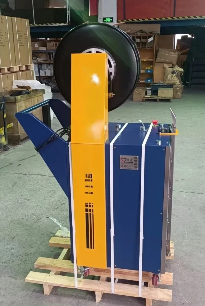 Semi Automatic Pallet Strapping Machine Vertical PP Belt Band Carton Box Strapping Machine for Pallet
Semi Automatic Pallet Strapping Machine Vertical PP Belt Band Carton Box Strapping Machine for Pallet