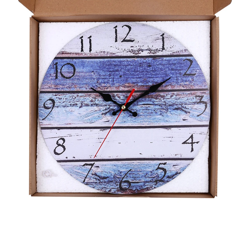 Retro Wooden Wall Clock Silent Decoration Kids Room Modern Round Pastoral Clock Easy Hang Accurate Time No Ticking Sound Perfect
Retro Wooden Wall Clock Silent Decoration Kids Room Modern Round Pastoral Clock Easy Hang Accurate Time No Ticking Sound Perfect