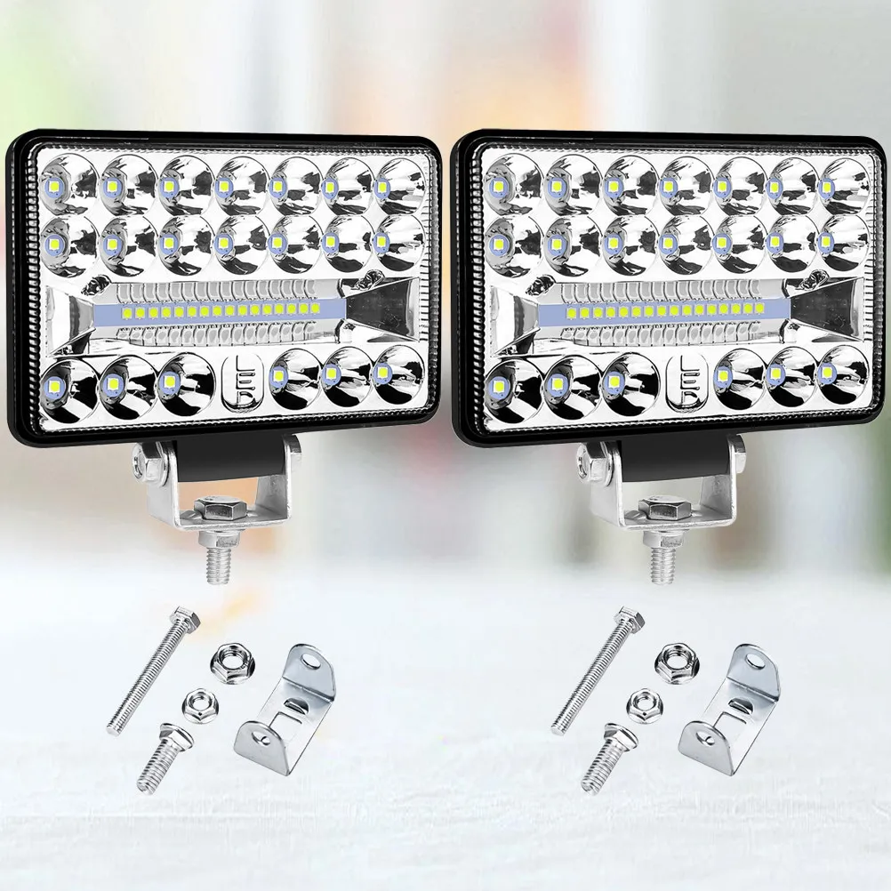 2Pcs 4 Inch LED Work Light 36 Leds 180W IP67 Waterproof Heavy Duty Floodlight for Suv Truck Off-Road Vehicle Boat Atv Utv Car
2Pcs 4 Inch LED Work Light 36 Leds 180W IP67 Waterproof Heavy Duty Floodlight for Suv Truck Off-Road Vehicle Boat Atv Utv Car