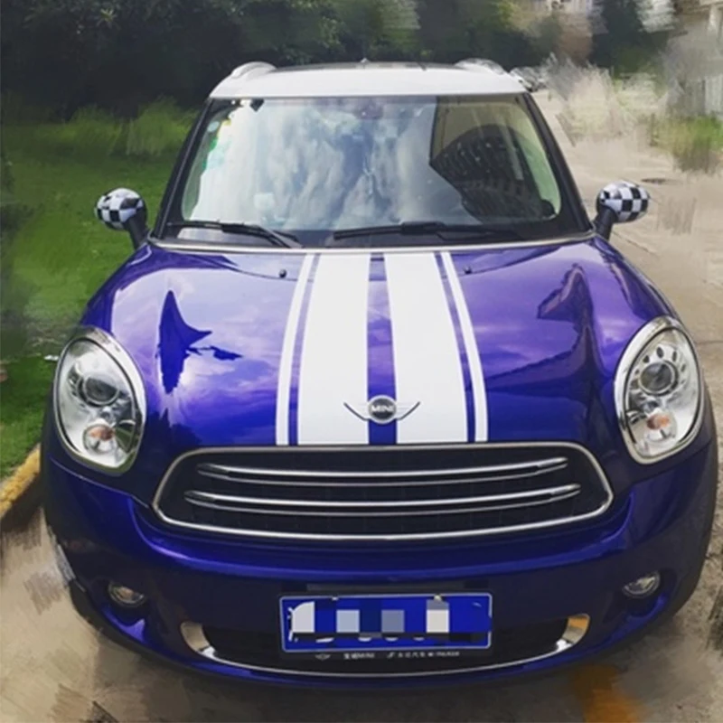 For Mini Cooper One S JCW F54 F55 F56 F57 F60 Before July 2019 The Black Flag Car Outside Rear View Mirror Covers Stickers 
For Mini Cooper One S JCW F54 F55 F56 F57 F60 Before July 2019 The Black Flag Car Outside Rear View Mirror Covers Stickers