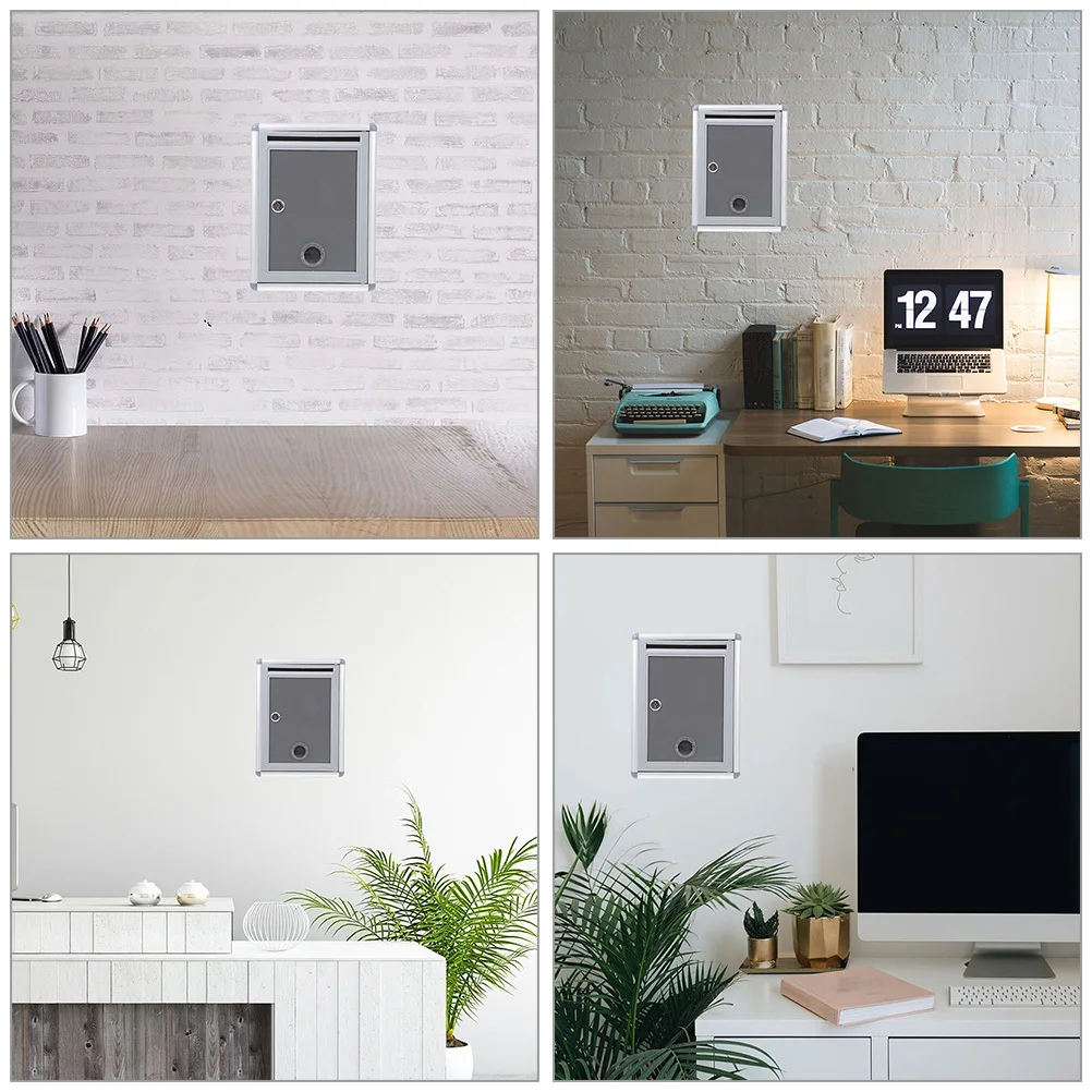 2Pcs Suggestion Boxes Metal Wall Mounted Lockable Ballot Box Office Mailbox for Fundraising Donation Collection Secure Storage
2Pcs Suggestion Boxes Metal Wall Mounted Lockable Ballot Box Office Mailbox for Fundraising Donation Collection Secure Storage