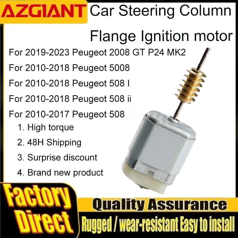 AZGIANT Car Steering Lock Actuator motor 1020633 For Peugeot 2008 GT P24 MK2 5008 508 ii Brand New Auto Replacement Parts DIY
AZGIANT Car Steering Lock Actuator motor 1020633 For Peugeot 2008 GT P24 MK2 5008 508 ii Brand New Auto Replacement Parts DIY