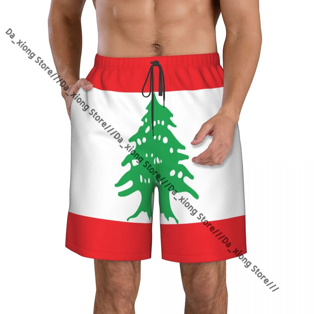 Mens Swimming Shorts Swimwear Lebanon Flag Trunks Swimsuit Beach Wear Boardshorts
Mens Swimming Shorts Swimwear Lebanon Flag Trunks Swimsuit Beach Wear Boardshorts