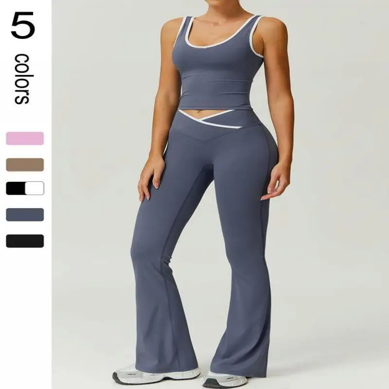 Cross Color Flared Pants L 77994 Bell Bottom Trousers Color Collision Women's Fashion Summer Set without Brand Registration
Cross Color Flared Pants L 77994 Bell Bottom Trousers Color Collision Women's Fashion Summer Set without Brand Registration