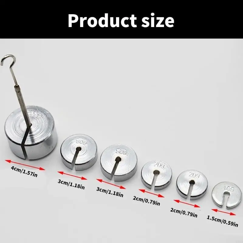 L9BE Slotted Mass with Hanger & Case 6 Weights Total 350g for Physics Educational Use
L9BE Slotted Mass with Hanger & Case 6 Weights Total 350g for Physics Educational Use