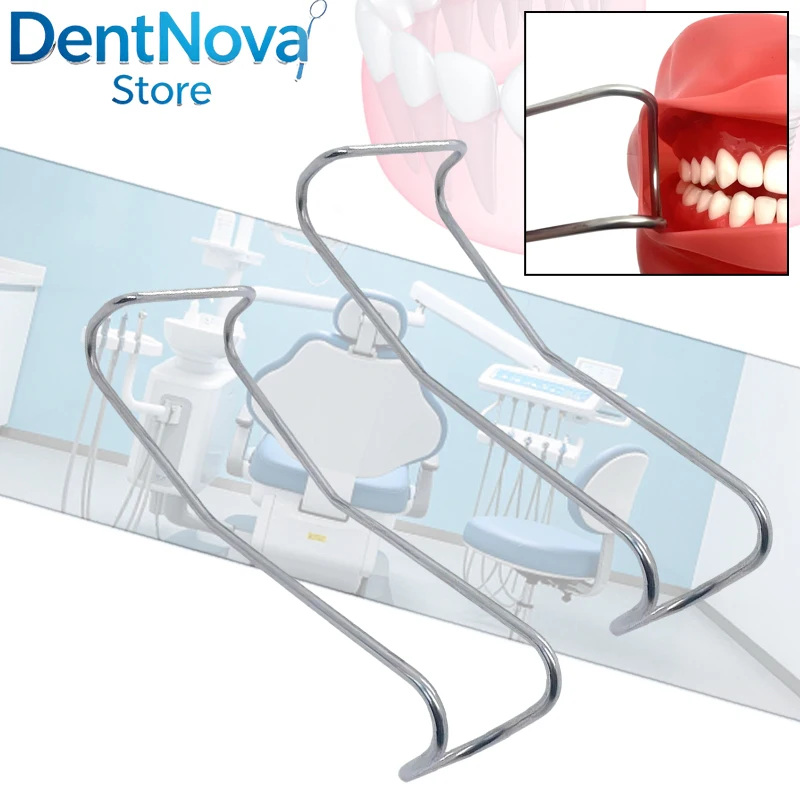 2pcs Dental Cheek Retractor Autoclavable Stainless Steel Mouth Opener Surgical Tool Orthodontic Lab
2pcs Dental Cheek Retractor Autoclavable Stainless Steel Mouth Opener Surgical Tool Orthodontic Lab