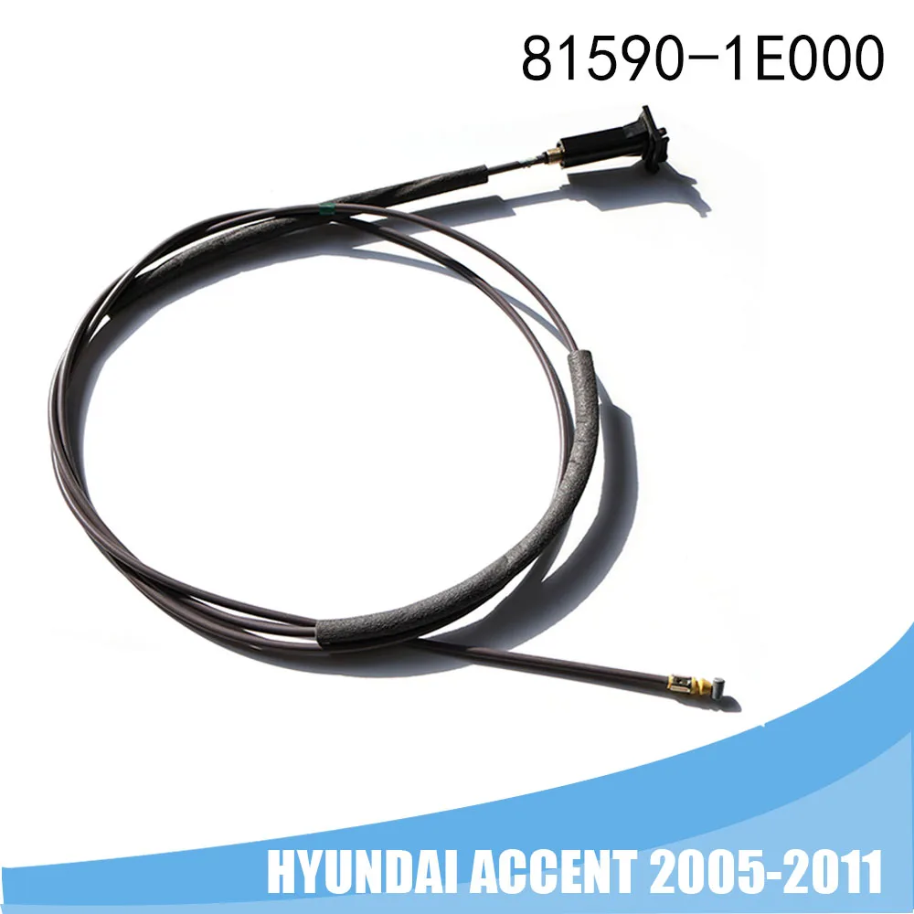 Fuel Cap Fuel Filler Catch Cable 81590-1E000 for HYUNDAI ACCENT 2005 2006 2007 2008 2009 2010 2011 Release Cable Car Spare Parts
Fuel Cap Fuel Filler Catch Cable 81590-1E000 for HYUNDAI ACCENT 2005 2006 2007 2008 2009 2010 2011 Release Cable Car Spare Parts