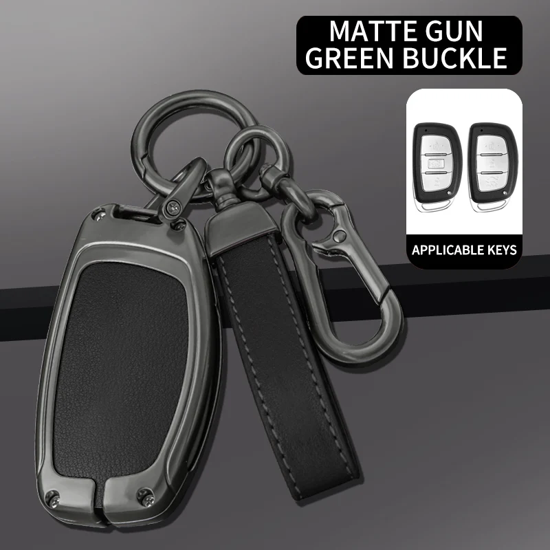 Alloy Leather Car Key Cover Case For Hyundai Tucson Sonata Santa Fe Elantra Accent Solaris Verna ix25 ix35 i20 i30 i40 Keychain
Alloy Leather Car Key Cover Case For Hyundai Tucson Sonata Santa Fe Elantra Accent Solaris Verna ix25 ix35 i20 i30 i40 Keychain
