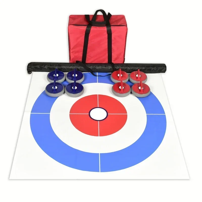 Hot Selling Set of 8 Floor Curling Game Set Indoor Sports Curling Game For Indoor Family Game
Hot Selling Set of 8 Floor Curling Game Set Indoor Sports Curling Game For Indoor Family Game