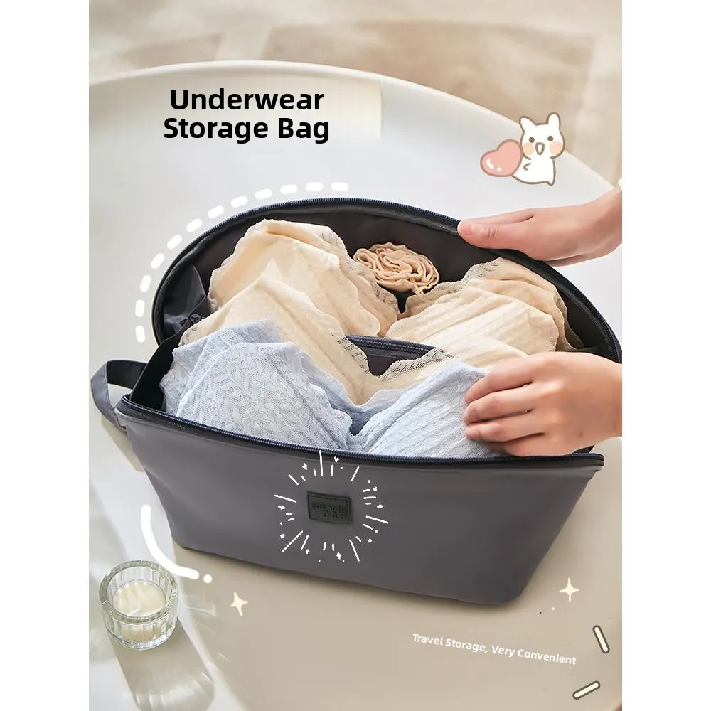 Portable Travel Underwear Bra Socks Storage Bag Three-In-One Luggage Organizer Bag for Business Trip Innerwear Storage
Portable Travel Underwear Bra Socks Storage Bag Three-In-One Luggage Organizer Bag for Business Trip Innerwear Storage