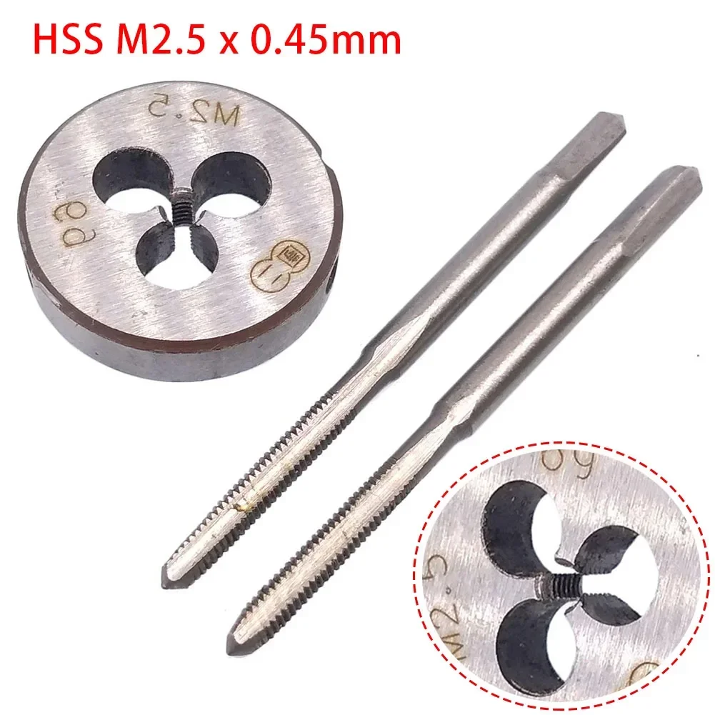 New Practical Industry Outdoor Tap Die Taper 1 Set Accessories High Speed Steel M2.5 X 0.45mm Thread Right Hand
New Practical Industry Outdoor Tap Die Taper 1 Set Accessories High Speed Steel M2.5 X 0.45mm Thread Right Hand