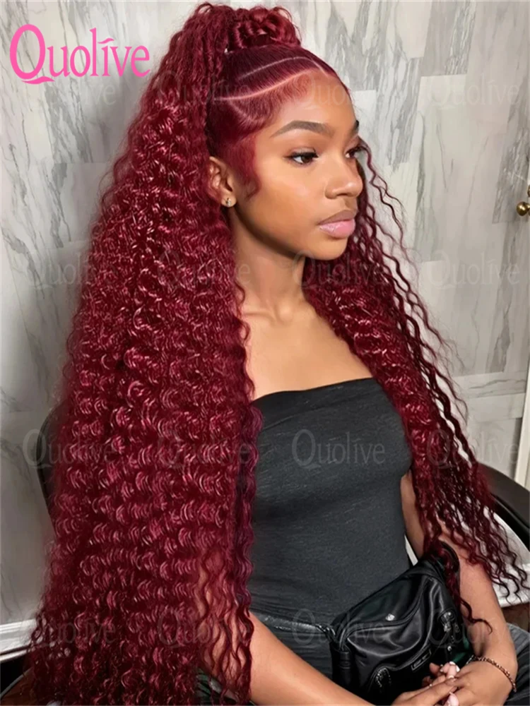 Burgundy 13x6 Hd Lace Frontal Human Hair Wig 13x4 Transparent Frontal Lace 99j Burgundy Colored Deep Wave Frontal Human Hair Wig
Burgundy 13x6 Hd Lace Frontal Human Hair Wig 13x4 Transparent Frontal Lace 99j Burgundy Colored Deep Wave Frontal Human Hair Wig
