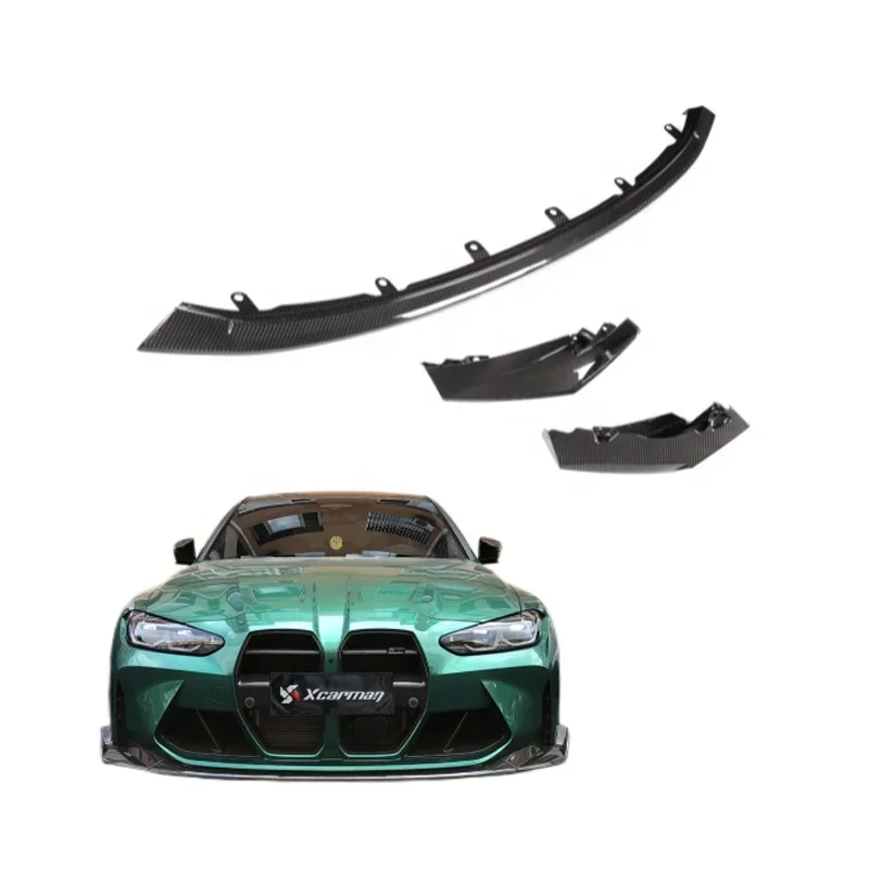 Dry Carbon CSL Style Front Lip Front Bumper Lip With Dry Carbon CSL Style Front Lip Corners For G80 G82 M3 M4 Year 2021-IN
Dry Carbon CSL Style Front Lip Front Bumper Lip With Dry Carbon CSL Style Front Lip Corners For G80 G82 M3 M4 Year 2021-IN