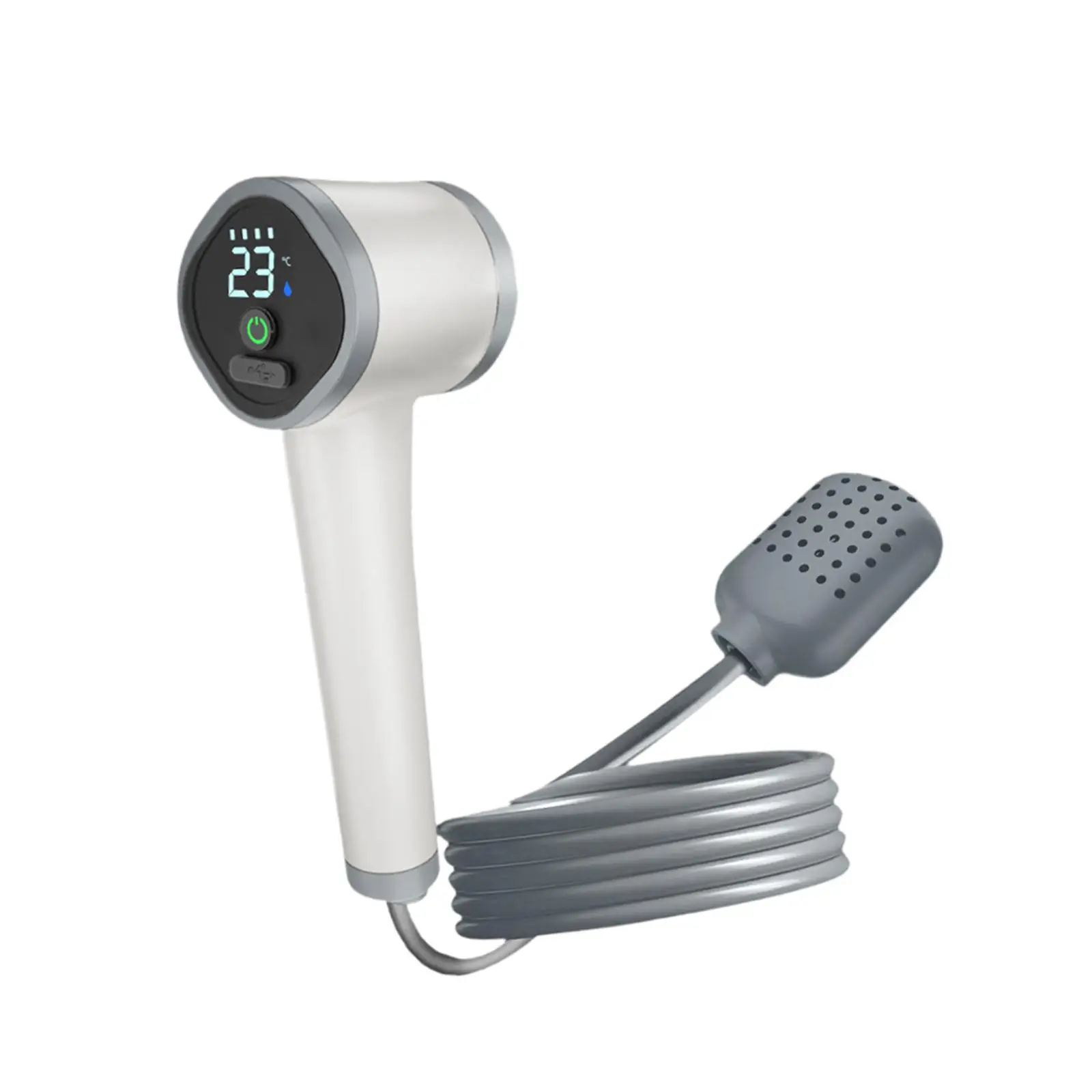 Портативный душ для кемпинга со шлангом 2 м, электрический насос для пляжного душа, купание на открытом воздухе для путешествий, пешего туризма, мытья автомобиля
Портативный душ для кемпинга со шлангом 2 м, электрический насос для пляжного душа, купание на открытом воздухе для путешествий, пешего туризма, мытья автомобиля