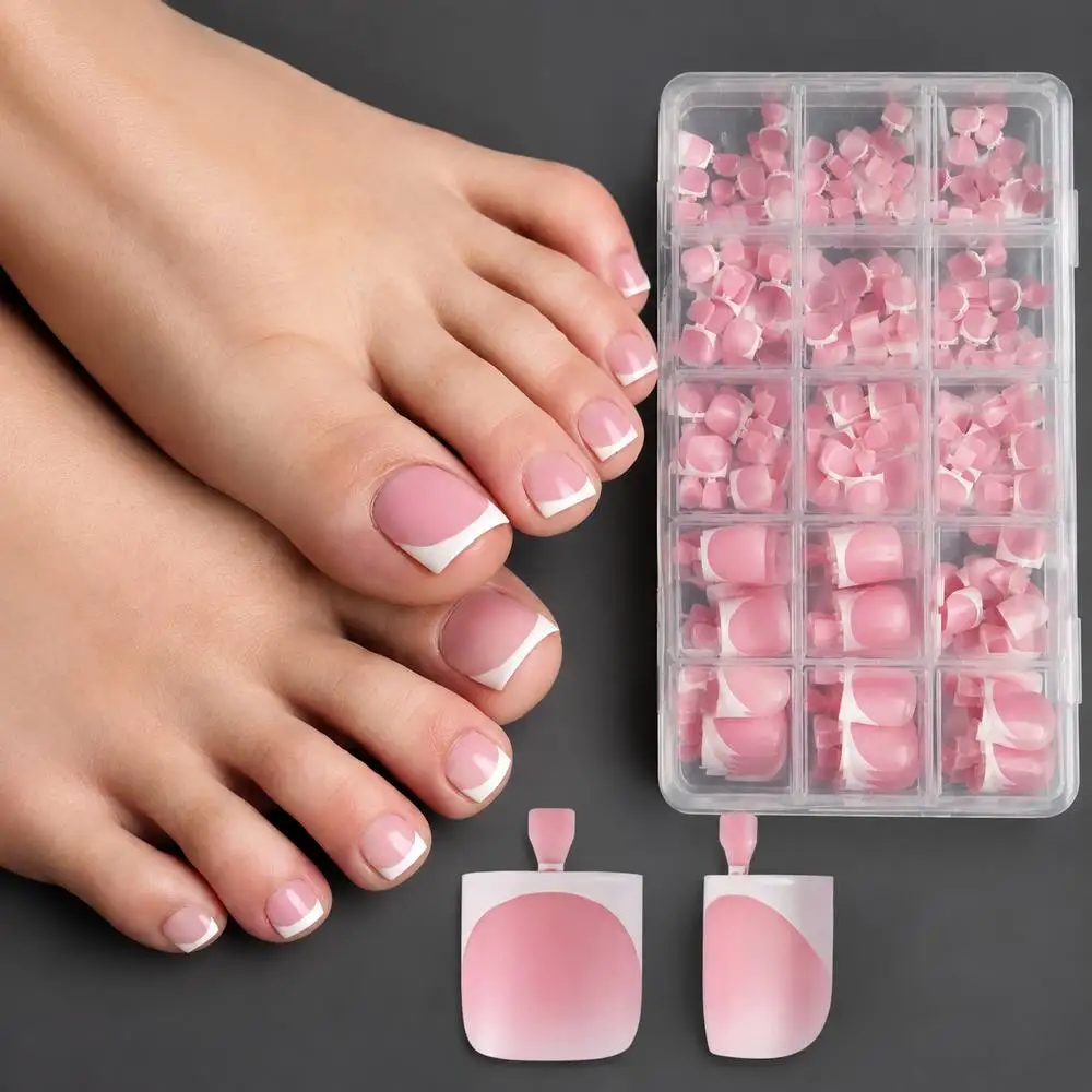 150Pcs Natural Curve Light Pink Press On Toenail Gentle Pink Pre Shaped Fake Toenail Feminine Style Light Pink False Toenail
150Pcs Natural Curve Light Pink Press On Toenail Gentle Pink Pre Shaped Fake Toenail Feminine Style Light Pink False Toenail