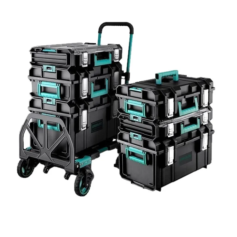 Large combined stacked hardware toolbox storage and stacking multi-functional industrial-grade large-capacity set
Large combined stacked hardware toolbox storage and stacking multi-functional industrial-grade large-capacity set