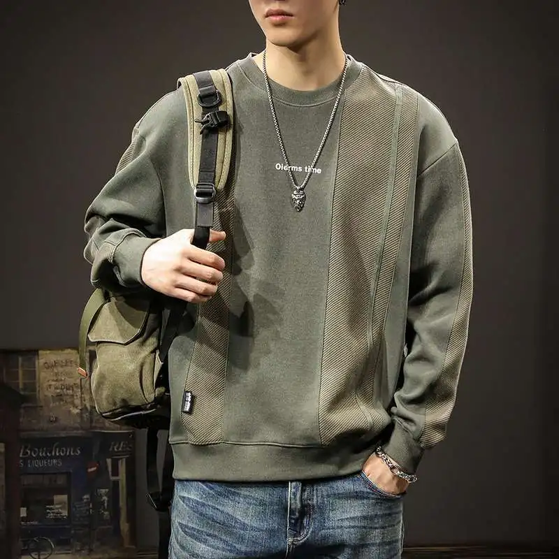 New Korean Style Retro Hoodie Men's Loose and Trendy Round Neck Long Sleeved Casual Jacket Trendy
New Korean Style Retro Hoodie Men's Loose and Trendy Round Neck Long Sleeved Casual Jacket Trendy