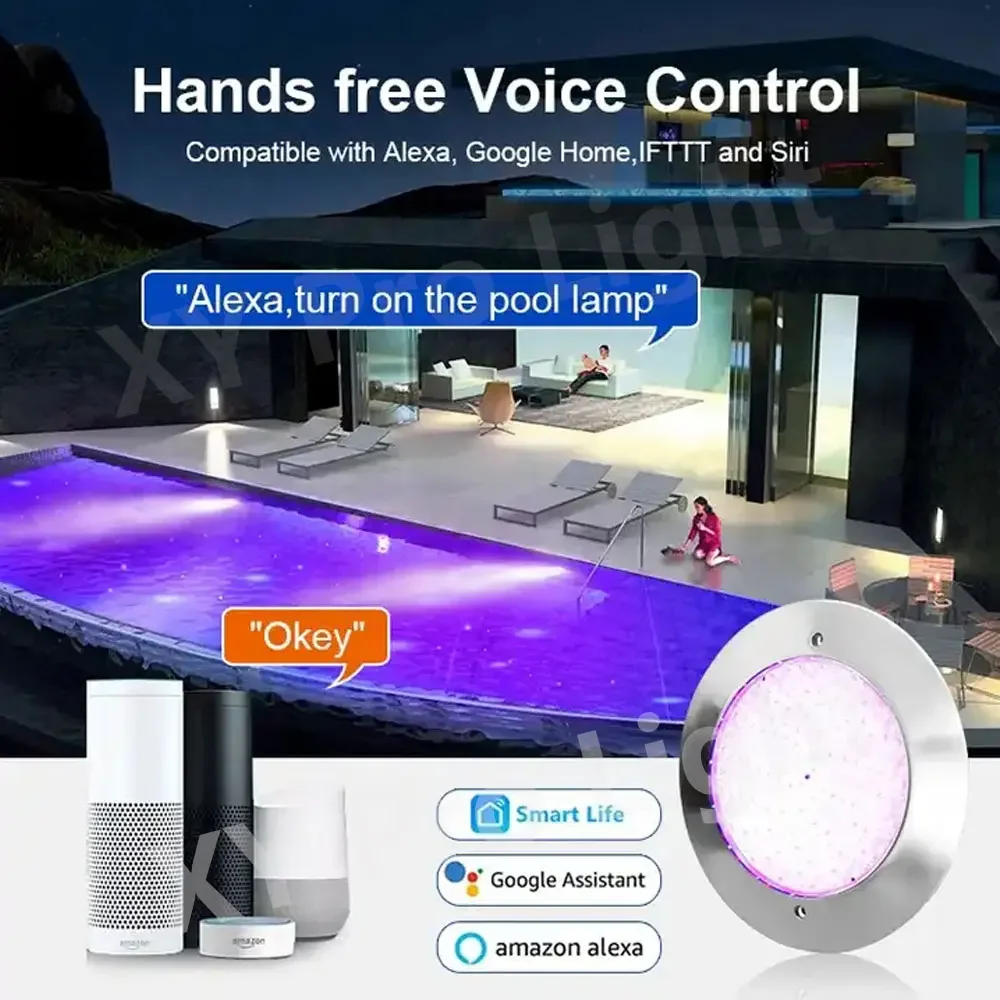 12W 18W RGB Underwater Lights 12V IP68 LED Swimming Pool Light 25W 35W,Mobile APP Control,Pool Party Decoration Fountain Lamp
12W 18W RGB Underwater Lights 12V IP68 LED Swimming Pool Light 25W 35W,Mobile APP Control,Pool Party Decoration Fountain Lamp