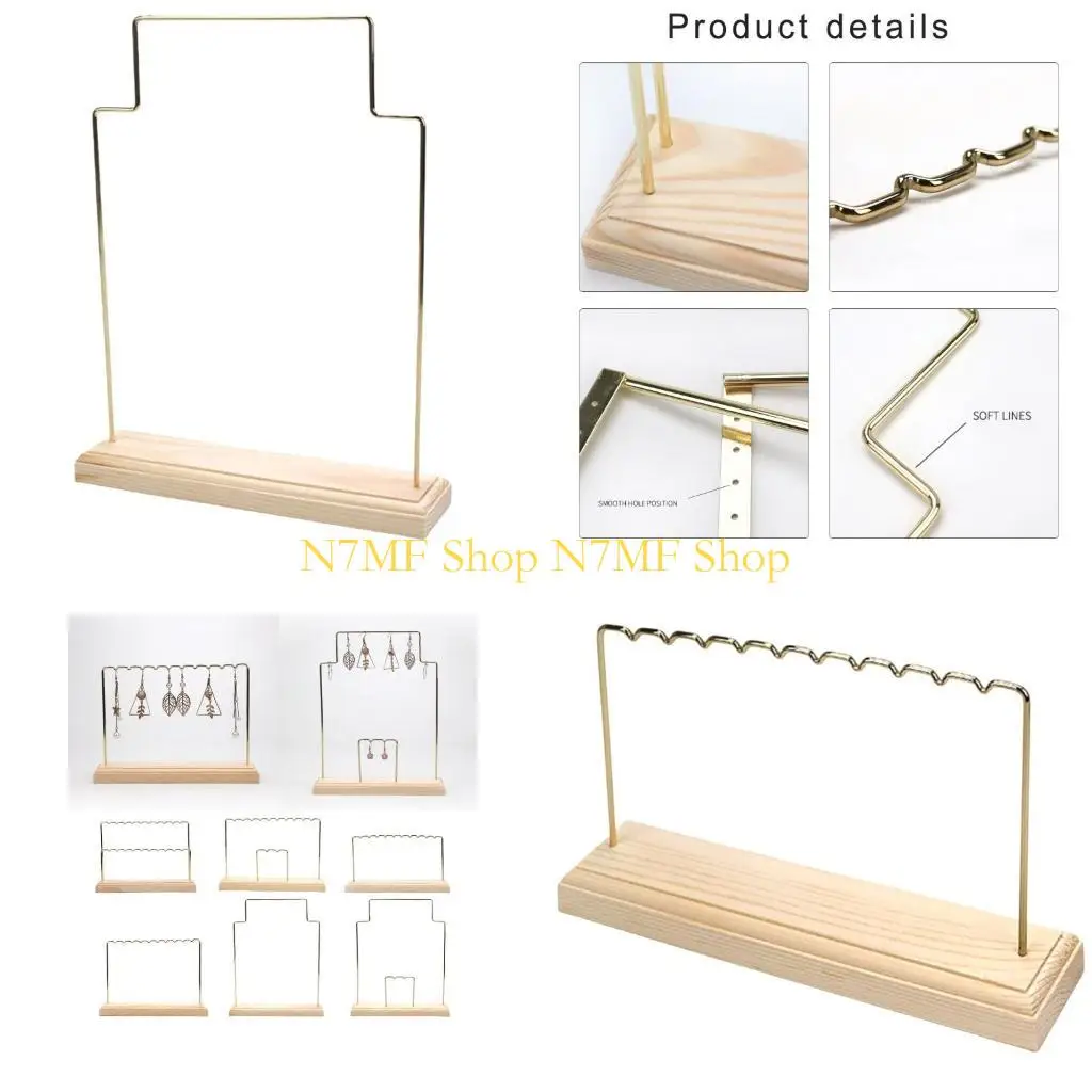 N7MF Portable Jewelry Holder Showcases Unique Stand Rack for Earrings and Pendants
N7MF Portable Jewelry Holder Showcases Unique Stand Rack for Earrings and Pendants