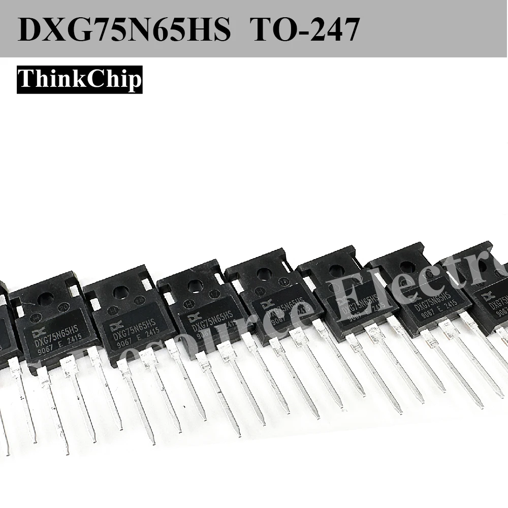 (10 pcs) DXG75N65HS DXG75N65 TO-247 N-Channel IGBT 650V 75A
(10 pcs) DXG75N65HS DXG75N65 TO-247 N-Channel IGBT 650V 75A