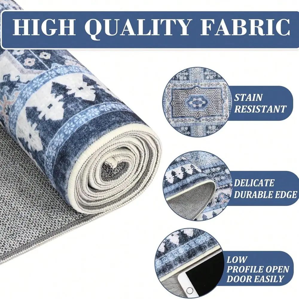 8x10 Low Pile Area Rugs For Living Room Bedroom,Machine WashableNon Slip Vintage Rug Area Rug For Home Office Decorate
8x10 Low Pile Area Rugs For Living Room Bedroom,Machine WashableNon Slip Vintage Rug Area Rug For Home Office Decorate