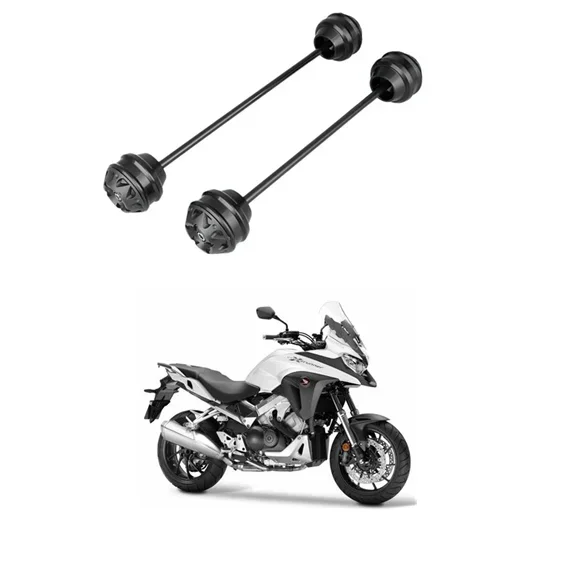 For HONDA VFR800X VFR800F VFR1200X VFR1200F Front Wheel Protector Axle Fork Crash Slider
For HONDA VFR800X VFR800F VFR1200X VFR1200F Front Wheel Protector Axle Fork Crash Slider