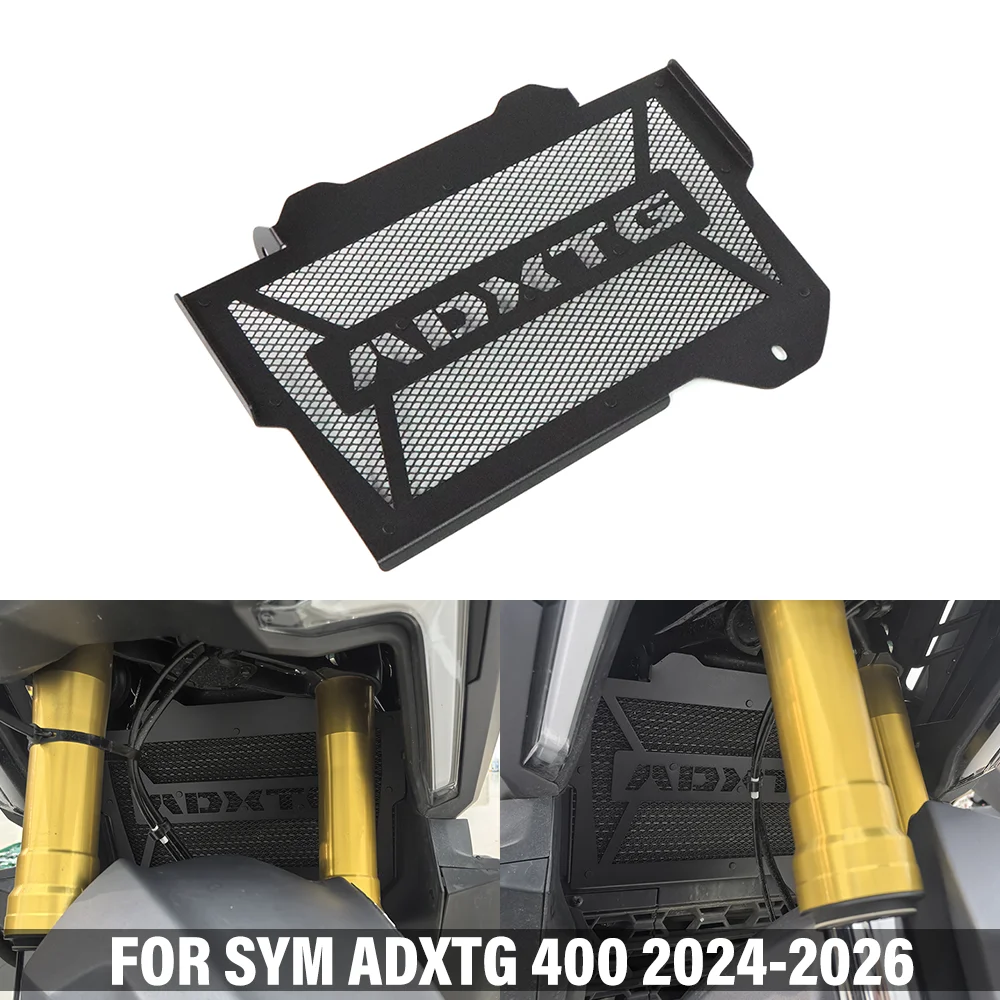 Motorcycle Radiator Grille Guard Protector Cover Grill Engine Cooler Accessories FOR SYM ADX TG 400 ADXTG 400 ADXTG400 2024-2026