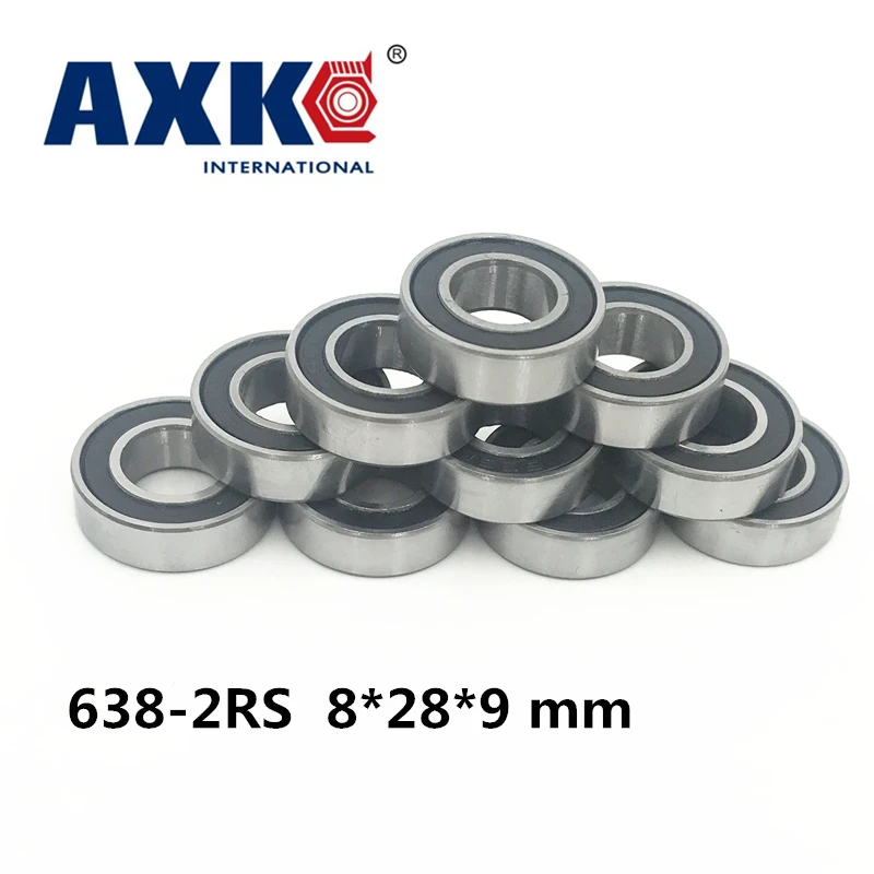 10pcs High Quality Deep Groove Ball Bearing 8x28x9mm 638 638RS 638-2RS 80038 Factory Direct Sale from 2025 Real Rolamentos
10pcs High Quality Deep Groove Ball Bearing 8x28x9mm 638 638RS 638-2RS 80038 Factory Direct Sale from 2025 Real Rolamentos