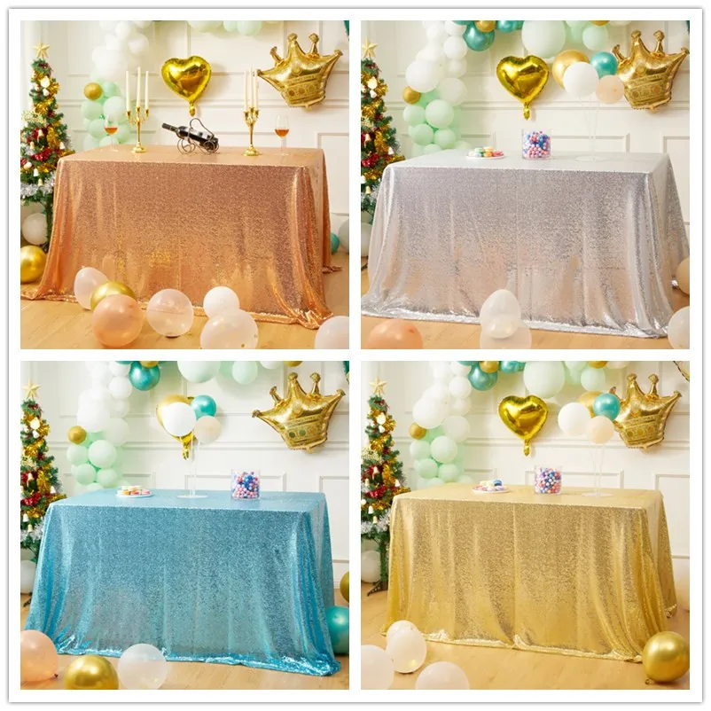 Sequin Party Table Decorative Tablecloth For Birthday Wedding Bridal Shower Baby Bachelorette Holiday Banquet Table Cloth Cover
Sequin Party Table Decorative Tablecloth For Birthday Wedding Bridal Shower Baby Bachelorette Holiday Banquet Table Cloth Cover