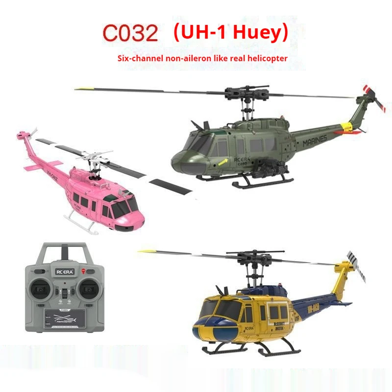 New C032 Huey Uh1 Helicopter 6-Channel Brushless Model Airplane Laser Height Locking Optical Flow Positioning Simple Override
New C032 Huey Uh1 Helicopter 6-Channel Brushless Model Airplane Laser Height Locking Optical Flow Positioning Simple Override