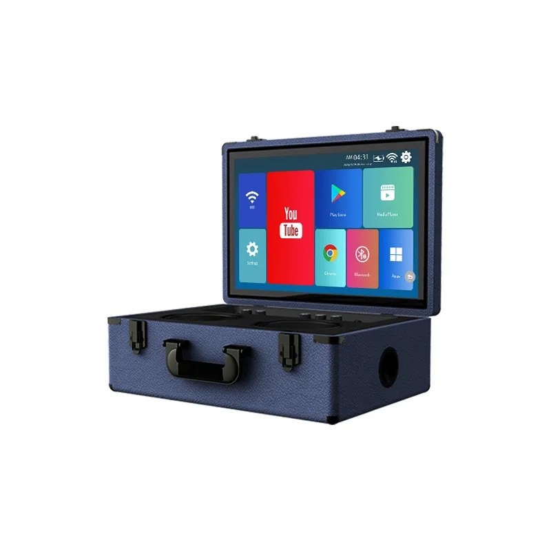 Outdoor Camping Portable Karaoke Machines Dual 4'' Woofer 60W High Power Professional Smart Wireless Speaker Audio With Display
Outdoor Camping Portable Karaoke Machines Dual 4'' Woofer 60W High Power Professional Smart Wireless Speaker Audio With Display