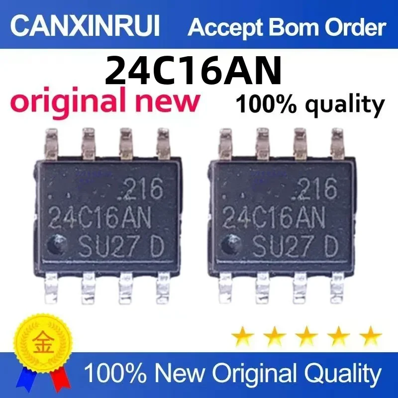 (5-100 pieces) Brand new original AT24C16AN-10SU-2.7 24C16AN SOP8 spot chip IC
(5-100 pieces) Brand new original AT24C16AN-10SU-2.7 24C16AN SOP8 spot chip IC