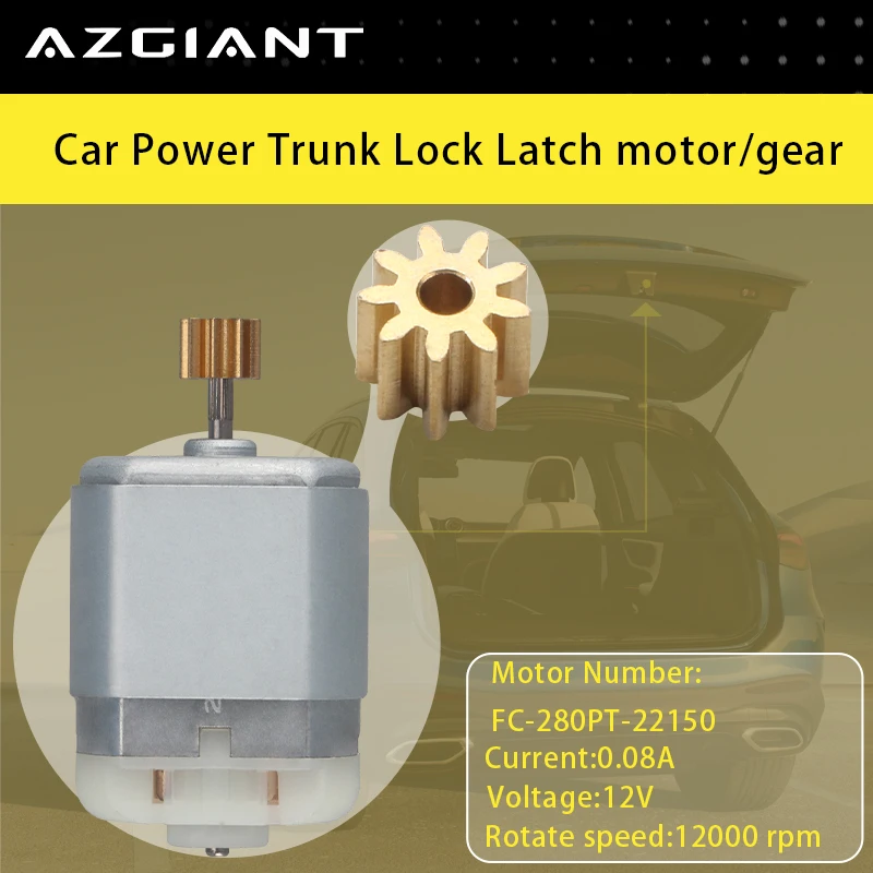 FC-280PT-22150 Car Trunk Latch Lid Lock Release Motor 9 Teeth Gear For 2002-2008 Ford Fiesta MK5 Brand New Vehicles Accessories
FC-280PT-22150 Car Trunk Latch Lid Lock Release Motor 9 Teeth Gear For 2002-2008 Ford Fiesta MK5 Brand New Vehicles Accessories