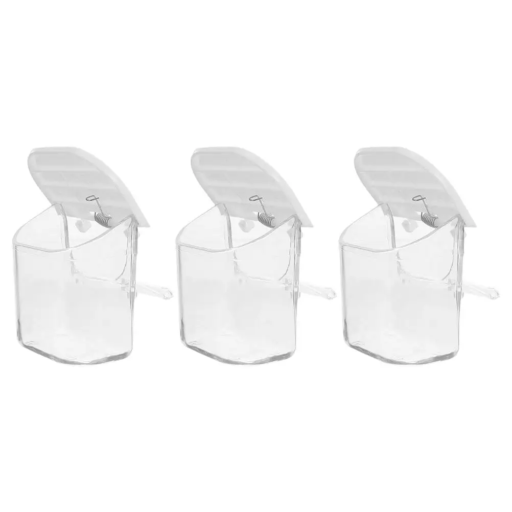 3pcs Bird Cage External Cups Spillproof Food Holders Durable Spring Bowls for Small Birds Parrots Pet Supplies
3pcs Bird Cage External Cups Spillproof Food Holders Durable Spring Bowls for Small Birds Parrots Pet Supplies