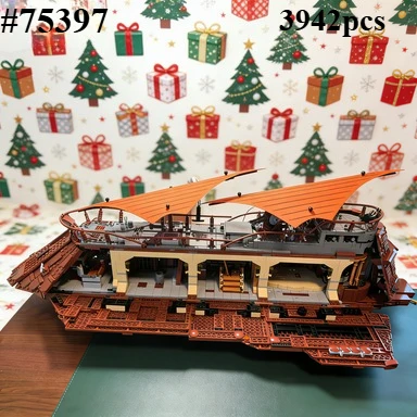 Starry Sky Yacht Sailboat 75397 Building Blocks Sets Compatible with Legoed Particles Suitable for Christmas Gifts 3942pcs
Starry Sky Yacht Sailboat 75397 Building Blocks Sets Compatible with Legoed Particles Suitable for Christmas Gifts 3942pcs