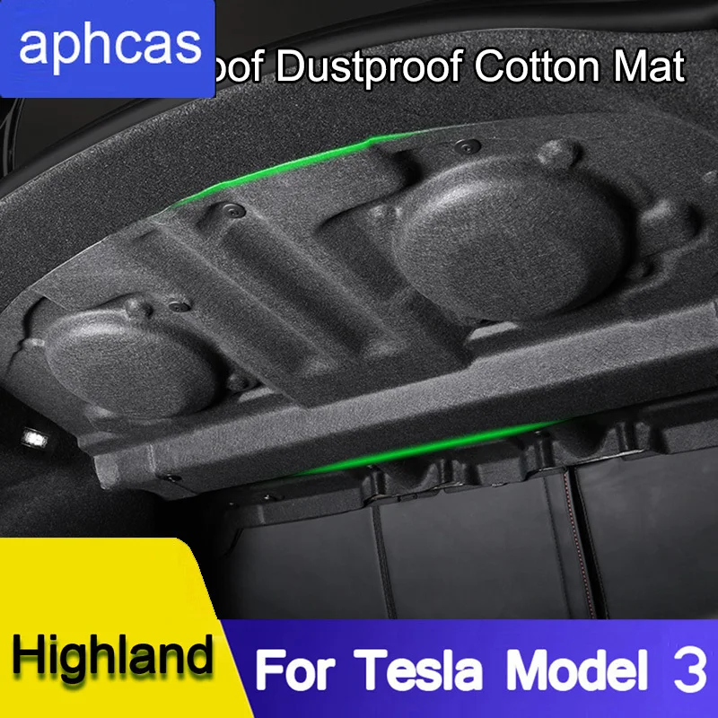For Tesla Model 3 Highland 2024 Rear Trunk Lid Sound Insulation Cotton Interior Trunk Soundproof Dustproof Cotton Mat
For Tesla Model 3 Highland 2024 Rear Trunk Lid Sound Insulation Cotton Interior Trunk Soundproof Dustproof Cotton Mat