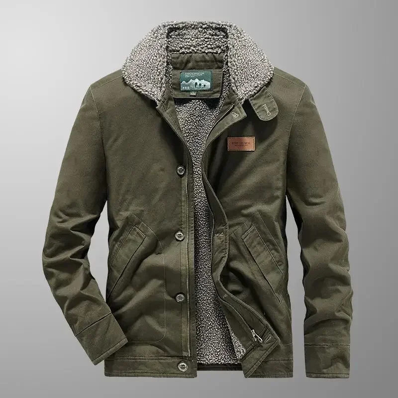 Winter Jacket Men High-quality Baseball Jacket Male Lapel Embroidery Thick Warm Bomber Jacket Men's Wool Thicken Down Jackets
Winter Jacket Men High-quality Baseball Jacket Male Lapel Embroidery Thick Warm Bomber Jacket Men's Wool Thicken Down Jackets