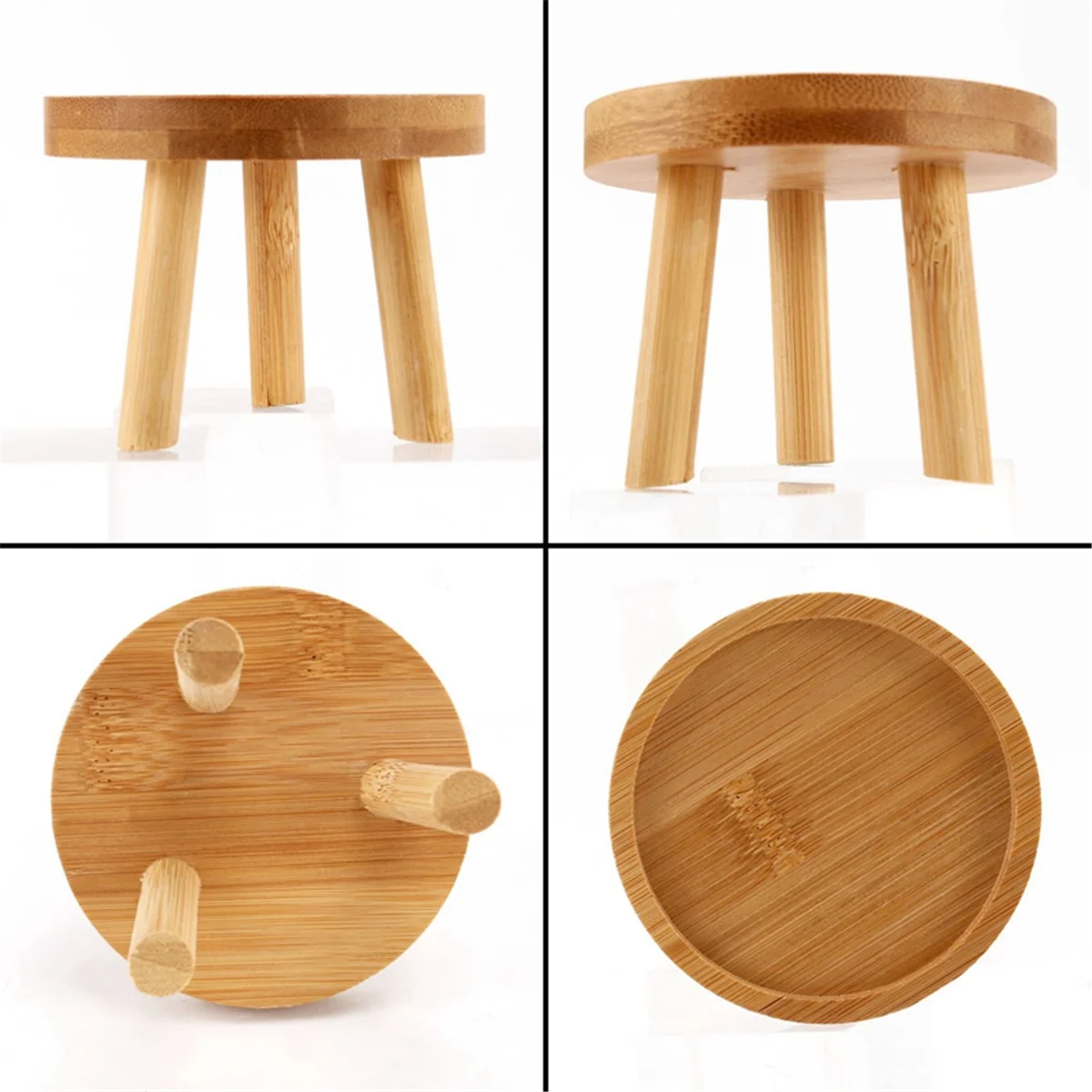 AU35 Wooden Plant Stand Flower Pot Base Holder Stool High Stool Balcony Succulent Round Flower Shelf for Indoor Outdoor
AU35 Wooden Plant Stand Flower Pot Base Holder Stool High Stool Balcony Succulent Round Flower Shelf for Indoor Outdoor