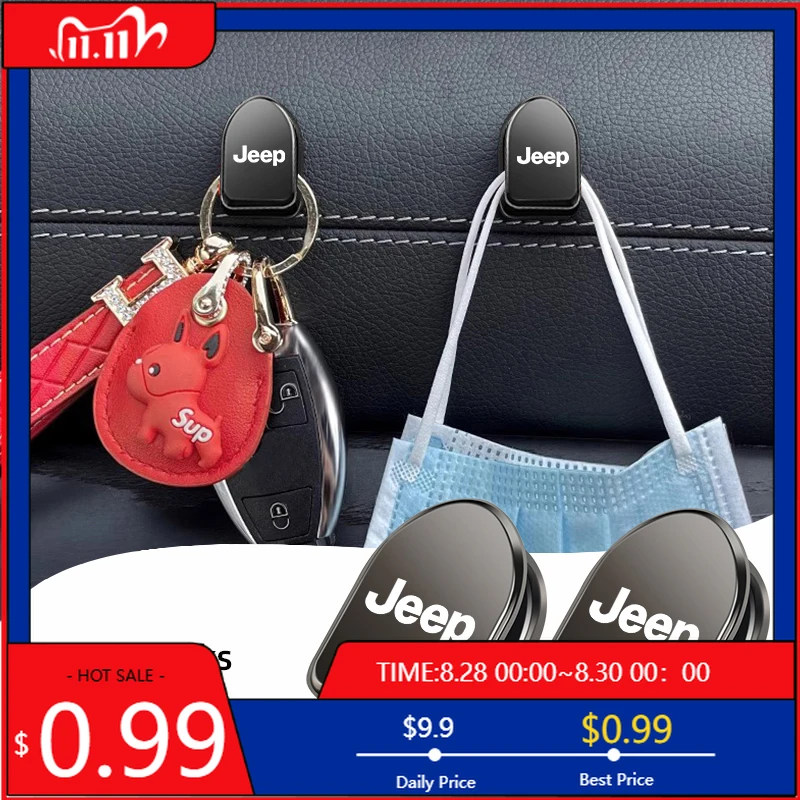 Подстаканники, 2 шт., крючки для спинки автомобильного сиденья, портативный держатель для хранения, аксессуары для Jeep Grand Cherokee Wrangler JK Gladiator Compass R
Подстаканники, 2 шт., крючки для спинки автомобильного сиденья, портативный держатель для хранения, аксессуары для Jeep Grand Cherokee Wrangler JK Gladiator Compass R