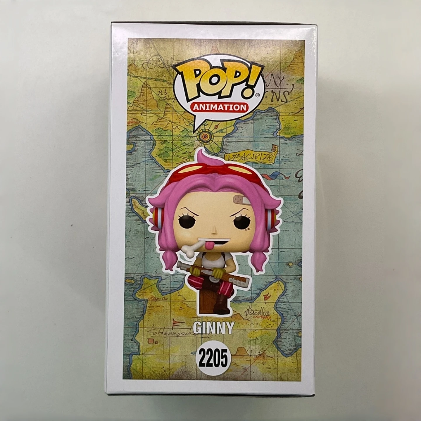 Виниловая фигурка Funko Pop One Piece: Джинни с винтовкой # Официальная лицензионная коллекционная статуэтка 2205, ограниченная серия, подарок для фанатов аниме
Виниловая фигурка Funko Pop One Piece: Джинни с винтовкой # Официальная лицензионная коллекционная статуэтка 2205, ограниченная серия, подарок для фанатов аниме