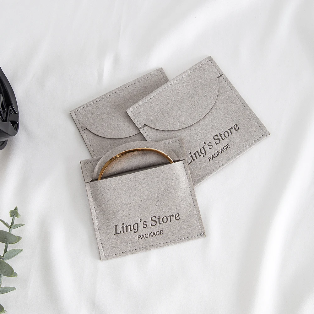 50Pcs Grey Jewelry Velvet Envelope Packaging Bag Wedding Favor Birthday Valentine's Day Gift Storage Pouch Can Print Custom Logo
50Pcs Grey Jewelry Velvet Envelope Packaging Bag Wedding Favor Birthday Valentine's Day Gift Storage Pouch Can Print Custom Logo
