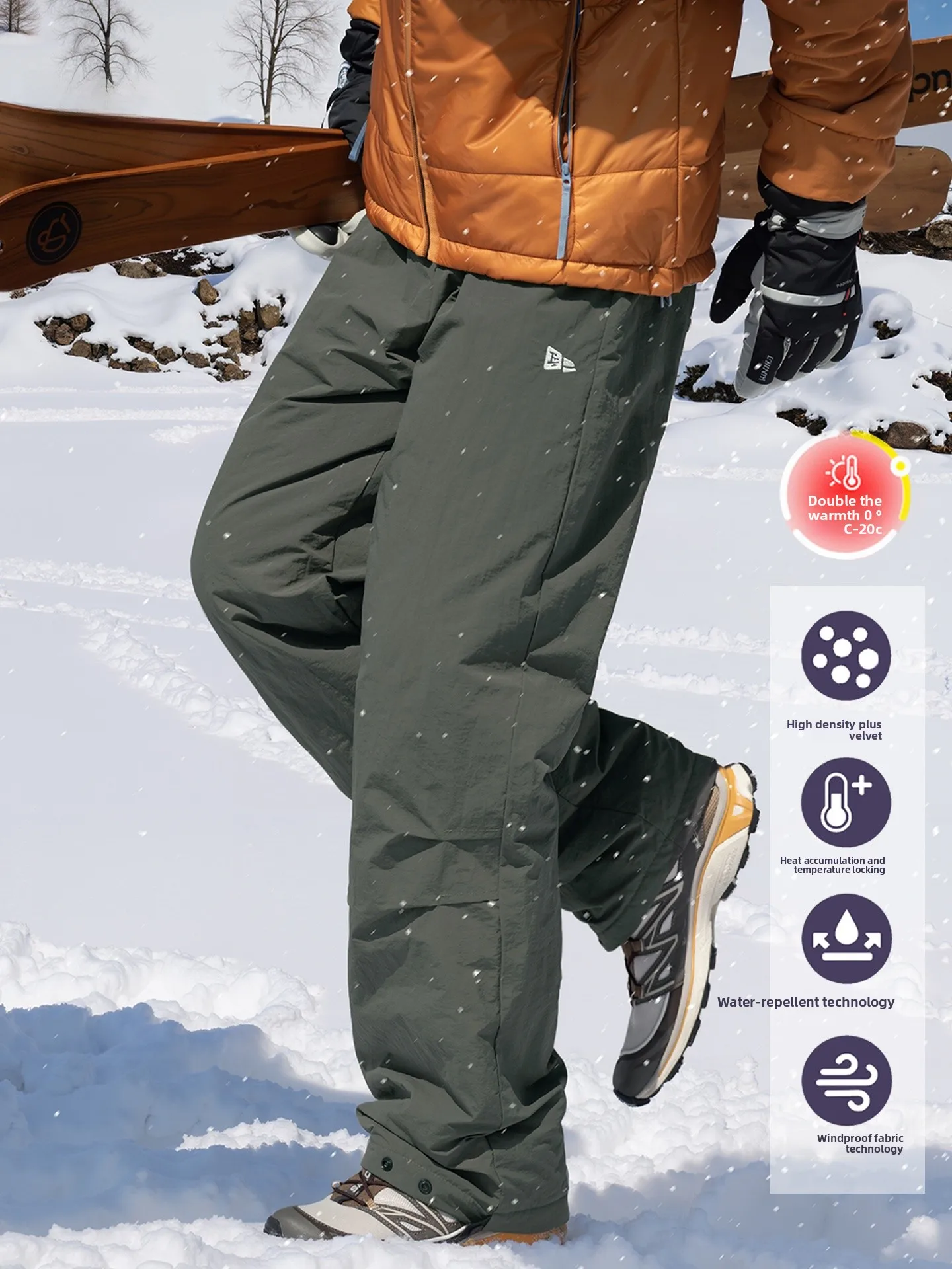 Водонепроницаемые зимние лыжные брюки для мужчин, теплые хлопковые штаны, уличные ветрозащитные и морозостойкие рабочие брюки, прямые длинные брюки
Водонепроницаемые зимние лыжные брюки для мужчин, теплые хлопковые штаны, уличные ветрозащитные и морозостойкие рабочие брюки, прямые длинные брюки