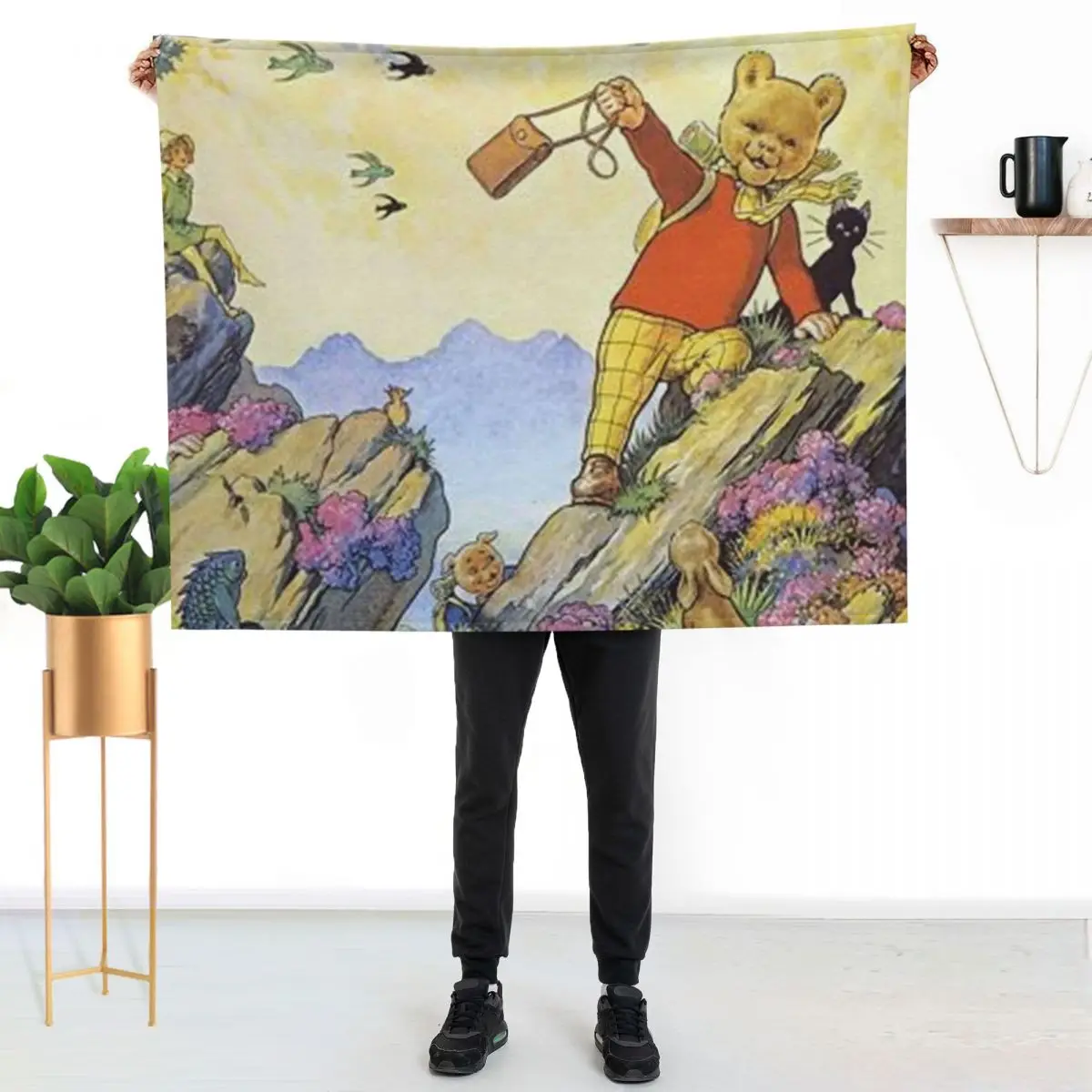 Rupert bear Throw Blanket Soft Plush Blanket as Housewarming Gift
Rupert bear Throw Blanket Soft Plush Blanket as Housewarming Gift