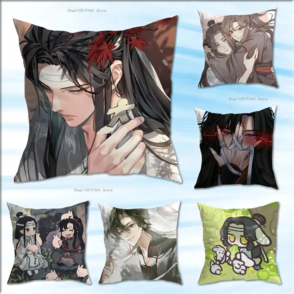 Mo Dao Zu Shi Pillow Case cute cartoon anime peripheralsBedroom Sofa Decorative Cushion Cover Soft Cushion Cover
Mo Dao Zu Shi Pillow Case cute cartoon anime peripheralsBedroom Sofa Decorative Cushion Cover Soft Cushion Cover