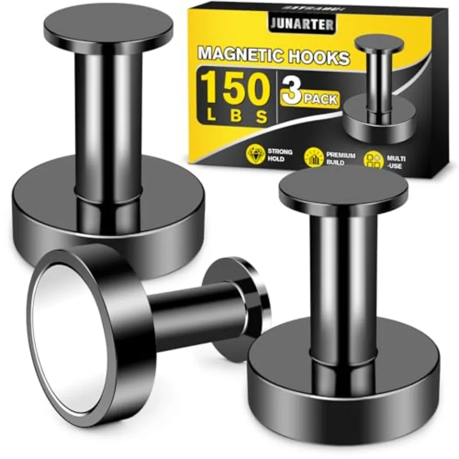 3Pcs, for Cruise Cabins, 150lb Magnet Hook, Strong Magnet Hooks Heavy Duty, Magnetic Hook Heavy Duty for Coat, Wreath, Camping,
3Pcs, for Cruise Cabins, 150lb Magnet Hook, Strong Magnet Hooks Heavy Duty, Magnetic Hook Heavy Duty for Coat, Wreath, Camping,
