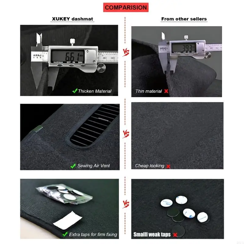 Dashboard Sunshade Cover for 1998-2010 Make Of Polyester Fabric Pad Carpet
Dashboard Sunshade Cover for 1998-2010 Make Of Polyester Fabric Pad Carpet